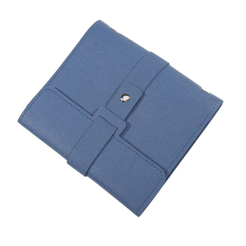 Portable Travel Jewelry Organizer Foldable Book Design Leather Earring Holder Case for Women Mom