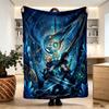 Final Fantasy Print Blanket - Soft & Comfortable, for Bedroom, Travel, Sofa, Home Decoration - Birthday Christmas Gift for Friend