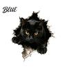 Decorative Decals for Dormitory Halloween Break-in 3D Wall Decals Illusion Effect Spooky Breaking Through Stickers Party Sticker Horror Ghost Witch
