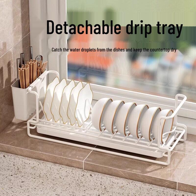 Foldable Wall-Mounted Dish Drying Rack
