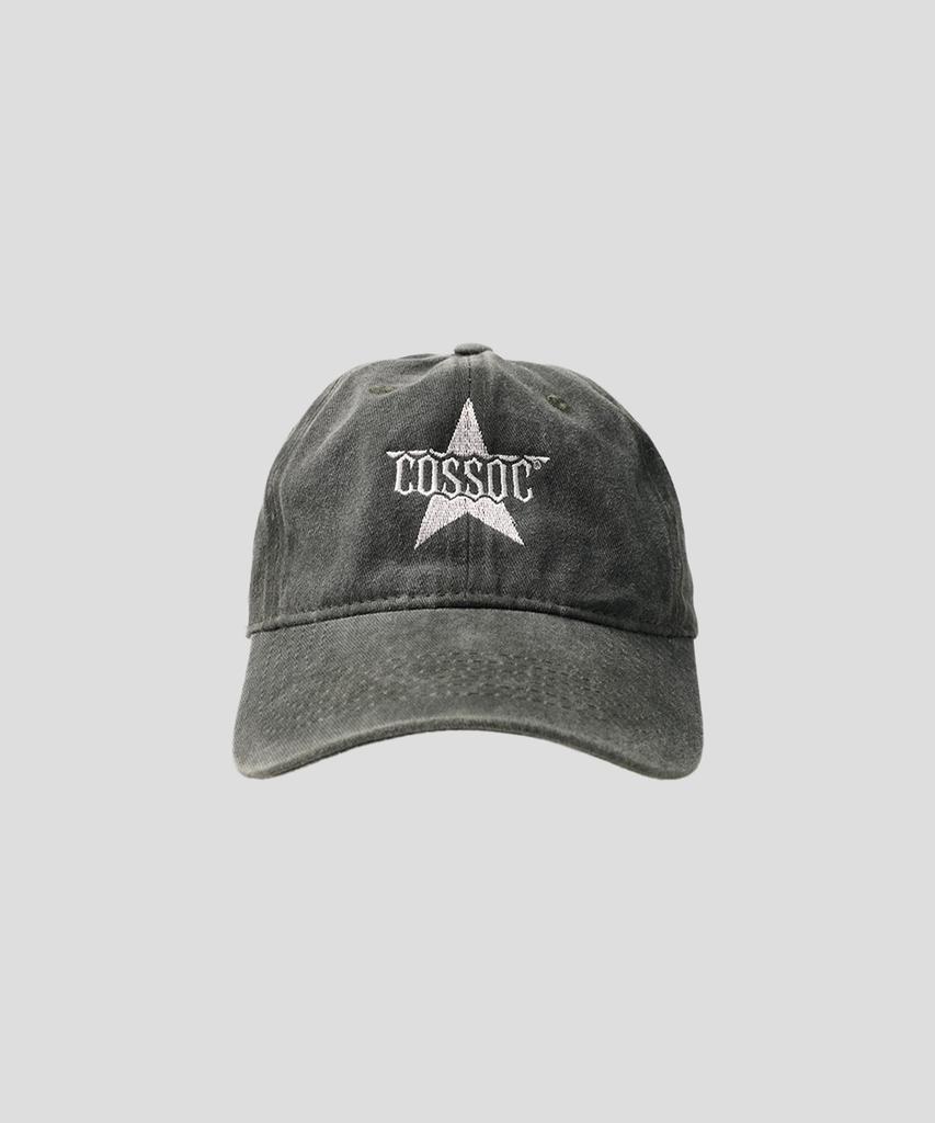Koso Cc Star Pigment Washed Ball Cap (Burgundy)
