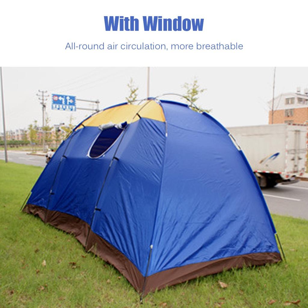 Přenosný kempingový stan Cestování Venkovní turistika Vodotěsný Větruodolný Anti-UV 8-10 osob Rodinný Velký skládací stan CN RU US ES FR AU CZ Pu Huo Da Yu 2KG