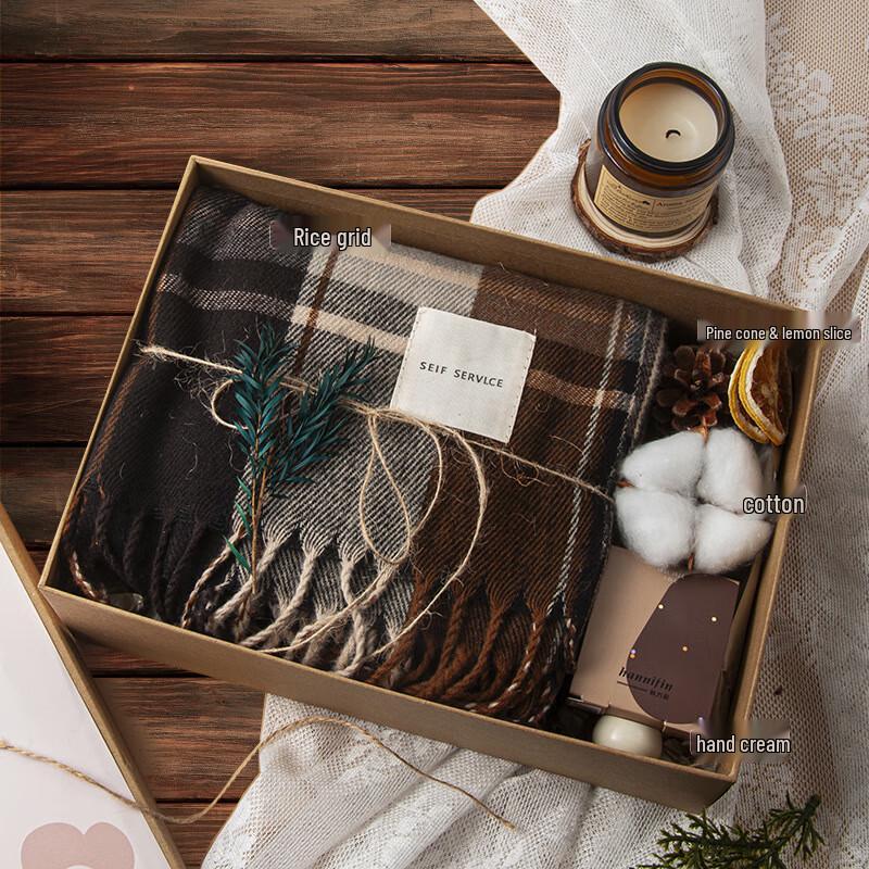 Jumaomao New Year Aroma Scarf Gift Set