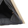Pet Teepee Tent Soft Large Space Portable Universal Pet Tent Bed for Dogs and Cats Grey Grey
