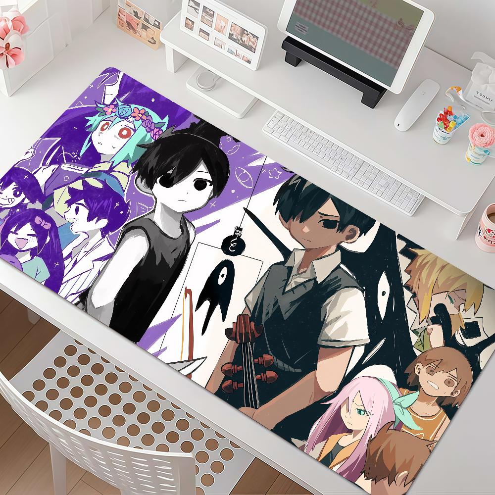 Video game O-Omori Mouse Pad Anti Slip Rubber Edge Locked Thickened Laptop Gaming Desk Mat