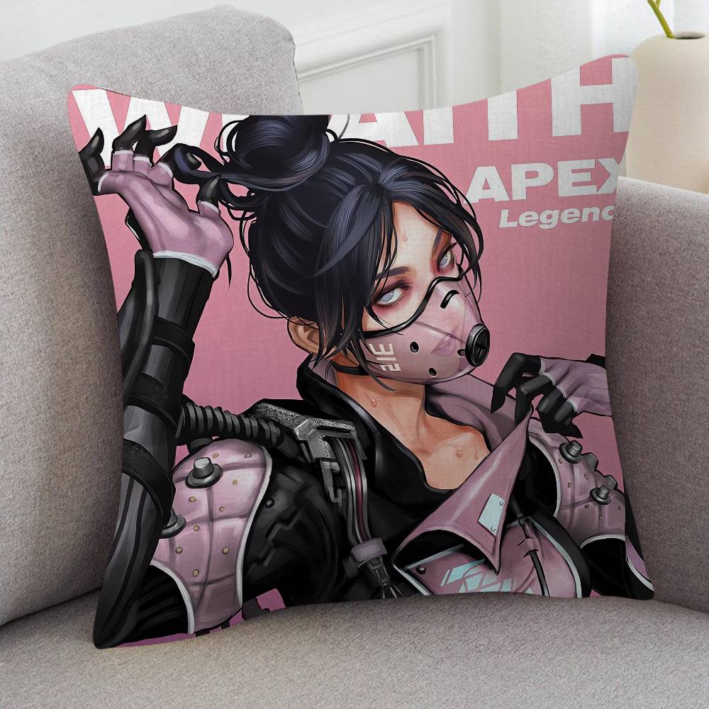 Game Apex Legends Cute Cartoon L Game Cushion Cover Pillowcase Upholstery Sofa Throw Pillow Home Decor Pillowcas