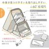 Sonic Pen Case Kakusta Portable Pen Holder with Wide Drawer Violet FD-2045-V