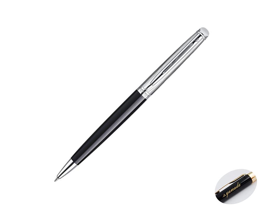 

имя подарок шариковая ручка Waterman Metropolitan DX Black CT [Бесплатная гравировка] [Бесплатная упаковка]