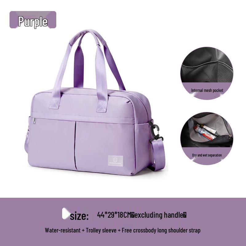 Lightweight Women's Travel Duffle Bag - Large Capacity, Portable, Carry-on for Short Business Trips and Hospital Storage