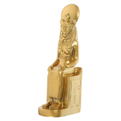 Statua della Sfinge Statuetta Egizia Scultura Set Sabbia Resina Antica Decorazione da Ufficio Oggetto d'Arte