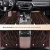 Full Coverage Genuine Leather Starry Sky Car Floor Mats - Double Layered for Thousands of Models