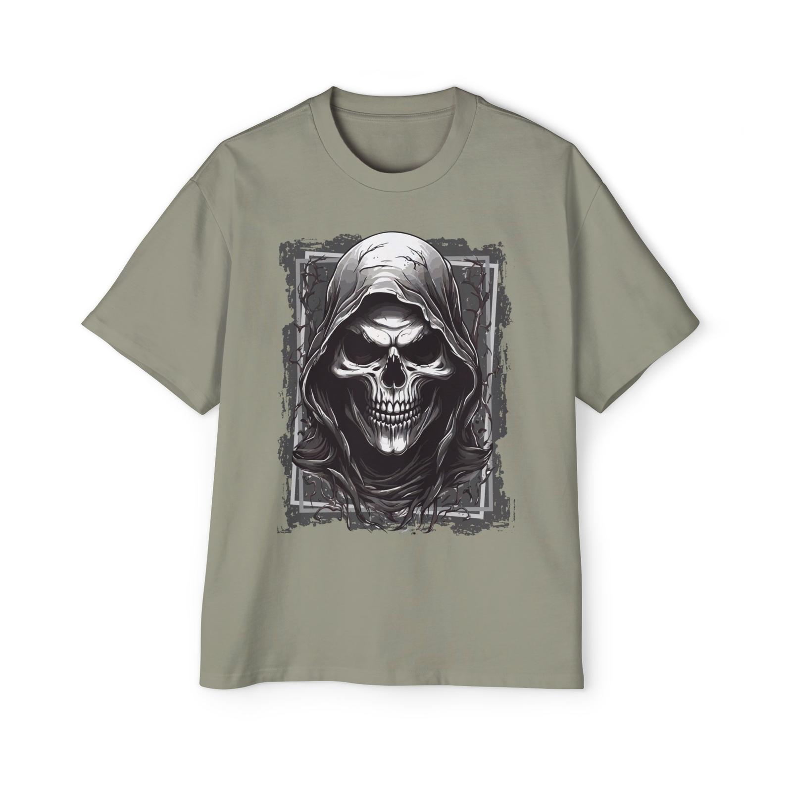 Grim Reaper Angel of Death :: High quality Men s Heavy Oversized Tee S разноцветный