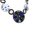 NOA [H9037] - Blue 'Carmen' Designer Necklace
