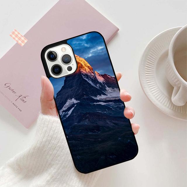 Zermatt Matterhorn Swiss Mountain phone Case For iPhone 17 Air 16 15 14 Plus apple 16 11 12 13 Pro Max coque