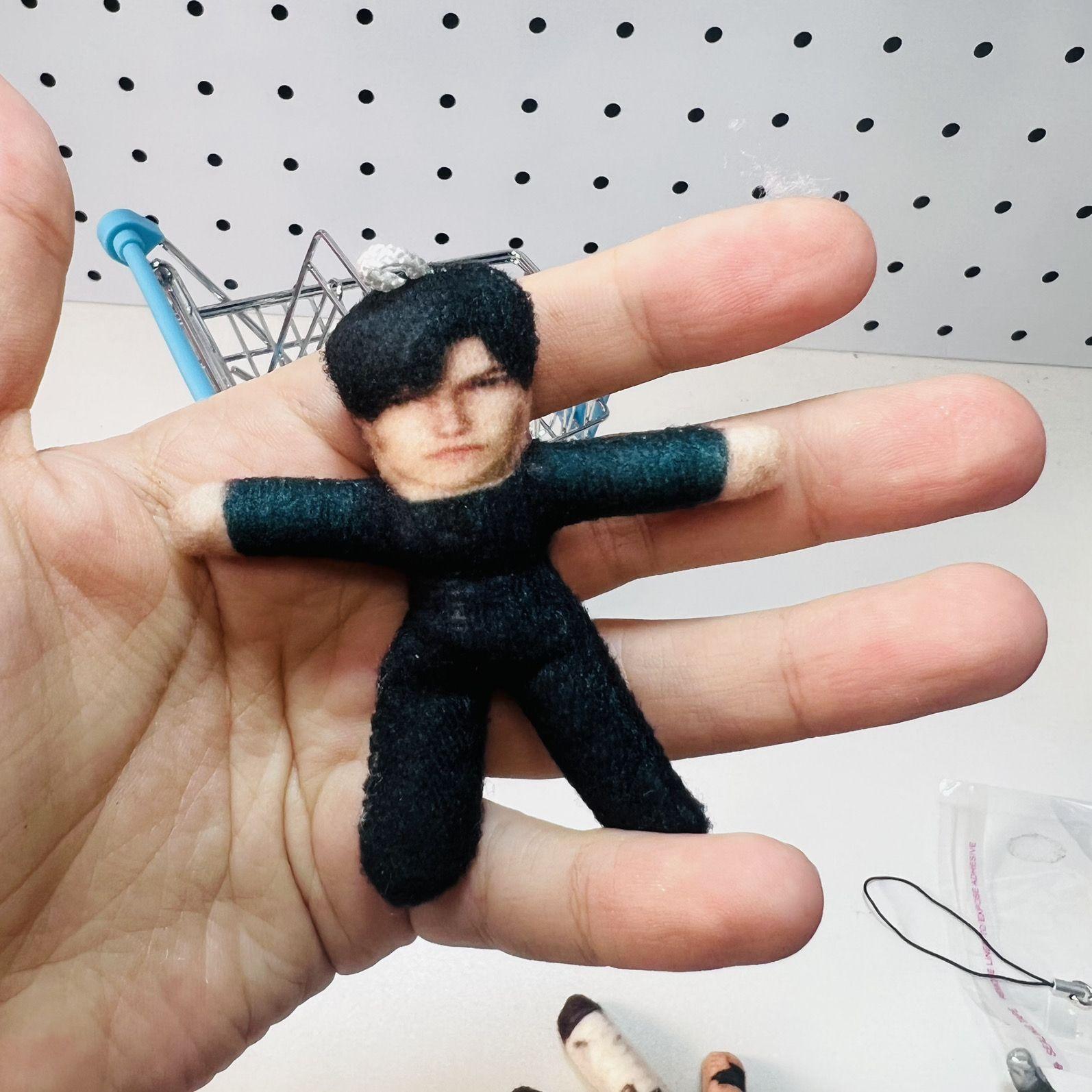 5Cm Spel Liefde En Deepspace Xavier Rafayel Sylus Caleb Zayne Cosplay Knuffelpop Kleine Sleutelhangerversie Vaste Houding Draad Skelet 6cm