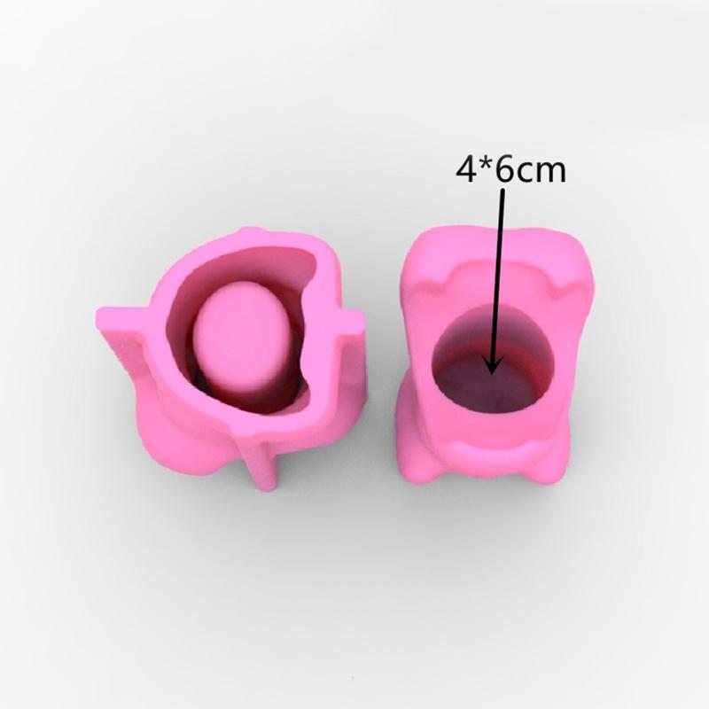 Sukulenty doniczka żywica silikonowa forma nadaje się do majsterkowania ogród betonowa doniczka obsadka do pióra rzemiosło wystrój domu