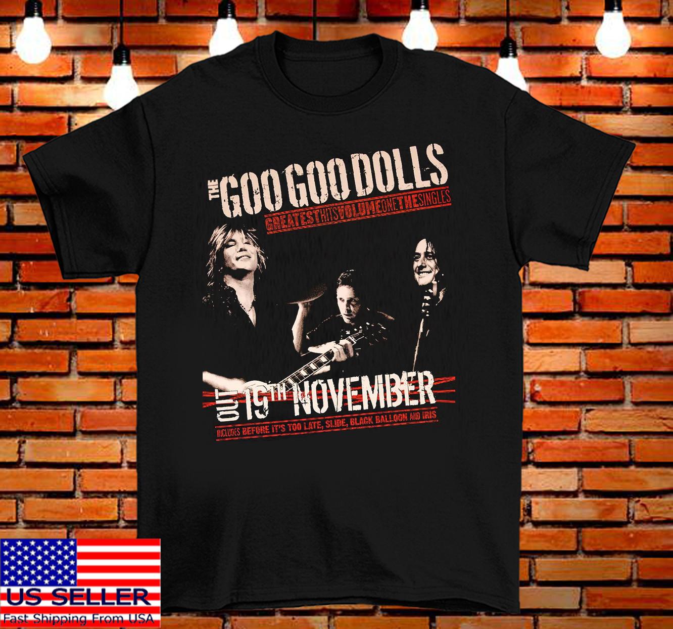 Goo Goo Dolls Band Poster Greatest Hits Unisex T-Shirt All Size EG011 M