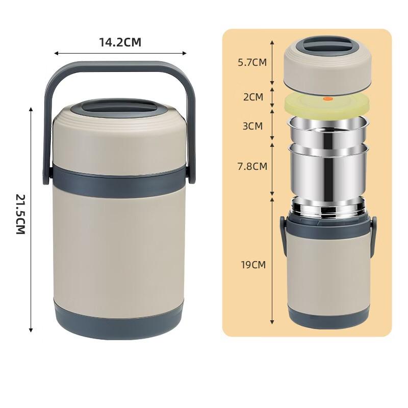 ZISIZ USB Portable Electric Heated Lunch Box