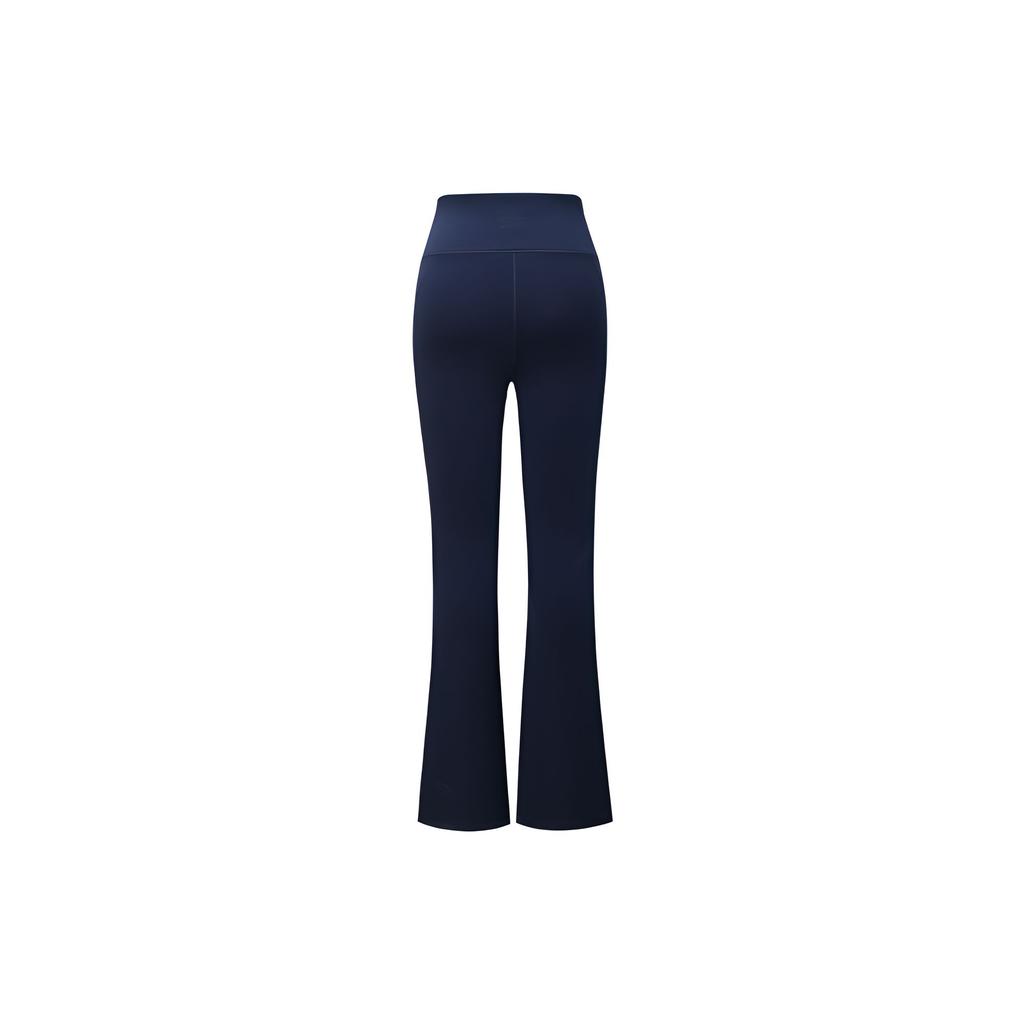 Reebok Casual Comfortable Trendy Versatile Knitted Sports Pants Women Bottoms Navy-Blue 24FRC604WGN2