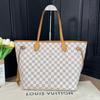 [Použitá] Kabelka Neverfull Mm z kostkovaného plátna s koženým lemováním - Dobrý stav #WBX35U