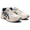 Asics Gel-Venture 6 Tecido Patchwork Couro Sintético Tênis de Corrida Cano Baixo Tênis de Corrida Unissex Branco Azul 1203A239-200