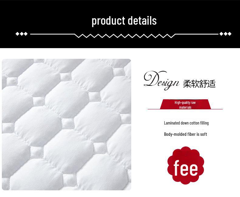 Hotel Pure Cotton Mattress Pad - Simmons Hotel Protection Pad Bedding