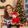 Lucky Plush Animal Toy Cartoon Zodiac Sheep Doll Sheep Mascot Doll  Chinese New Year Gift