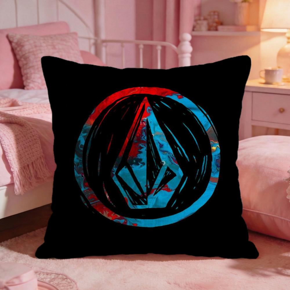 Skate VVolcoms classic Cushion Cover Premium Comfort Reversible Pillow Cove Two in One Design for Any Room Car Interior