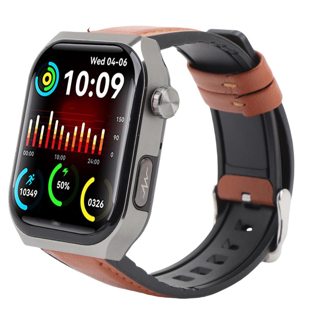 Smart Watch for Men Women 2.1 Inch LCD Touchscreen Bluetooth IP67 Water Proof Sleep Tracking Call SOS Sports Smartwatch