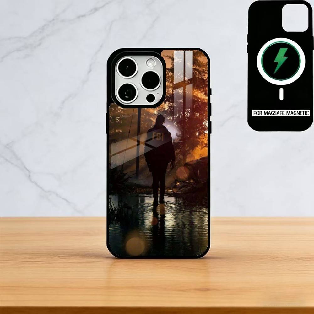 

Крутой чехол для телефона Alan Wake для iPhone 17, 16, 15, 14, 13, 12, 11 Plus, Pro, магнитный с беспроводной зарядкой MagSafe iPhone17