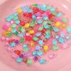 300pcs Cute Mini Resin Turtles Self-Luminous Turtle Miniatures Resin Tiny Turtles Nails DIY Accessories Creative Gifts Toys