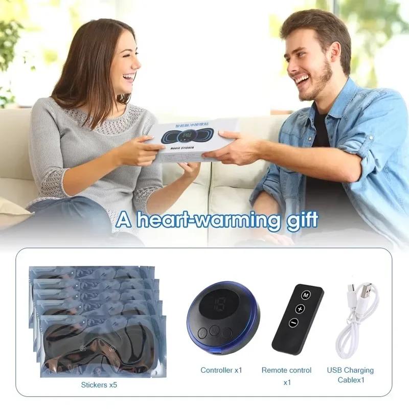 Neck Rechargeable Massager Electric Neck Massage Cervical Vertebra Massage Patch for Muscle Pain Relief,Support Dropshipping