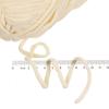 uxcell Velvet Yarn, Blanket Yarn, for Crocheting Bags, Scarves, Hats, 6-Piece Ultra-Soft Polyester Soft Knit, 100g, Cream