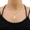 Vintage ISR PS Map Pendant Necklace Women Men Fashion Jewelry Gift