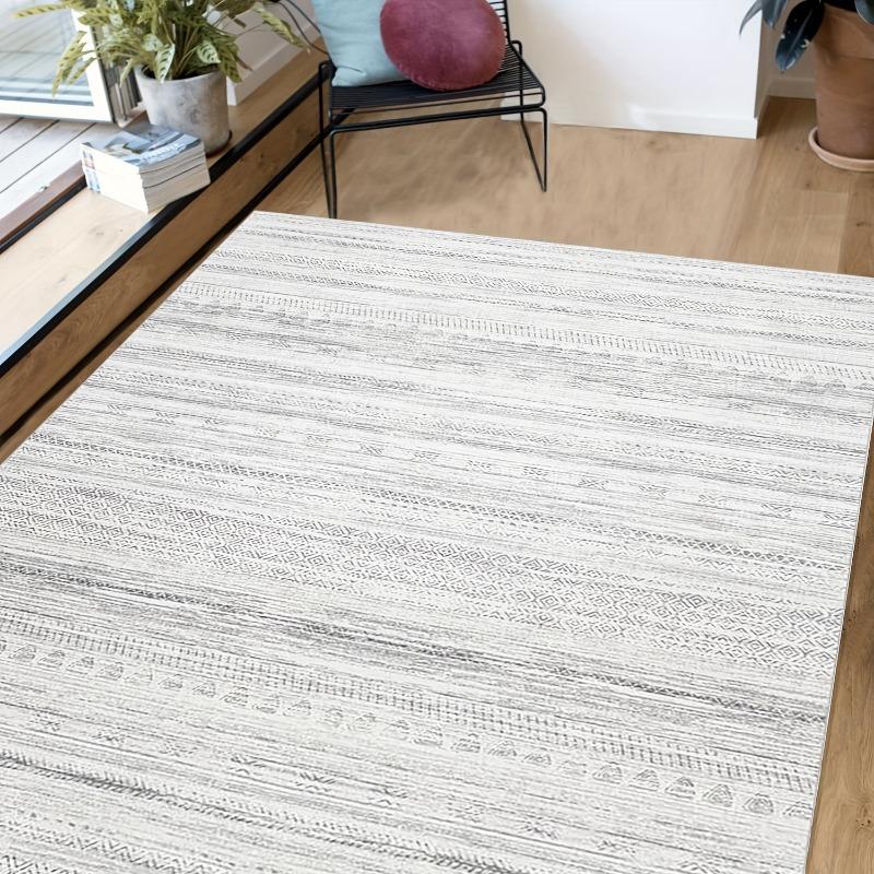 Foldable Outdoor Rug, Bohemian Style Beach Mat Waterproof Reversible Patio Carpet for Balcony Camping Picnic Spring Home Decor