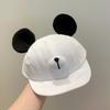 Niedliche Bärenohren Babyhut Kinder Junge Mädchen Weiche Baumwolle Schirmmützen Kinder Cartoon Lässige Sonnenschutzkappen Baby Baseballkappe