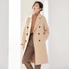 100% Wool Women Coat MODERN NEW SAGA Autumn Wool Long Coat Handmade Pea Coat Winter Warm Wool Long Jacket Overcoat