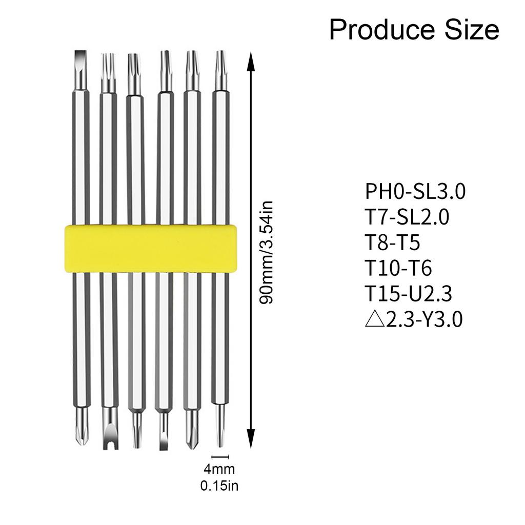 12 in 1 Household Multifunctional Strong Magnetic Screwdriver Bit Set Opening Repair Precision Insulated Improvement
