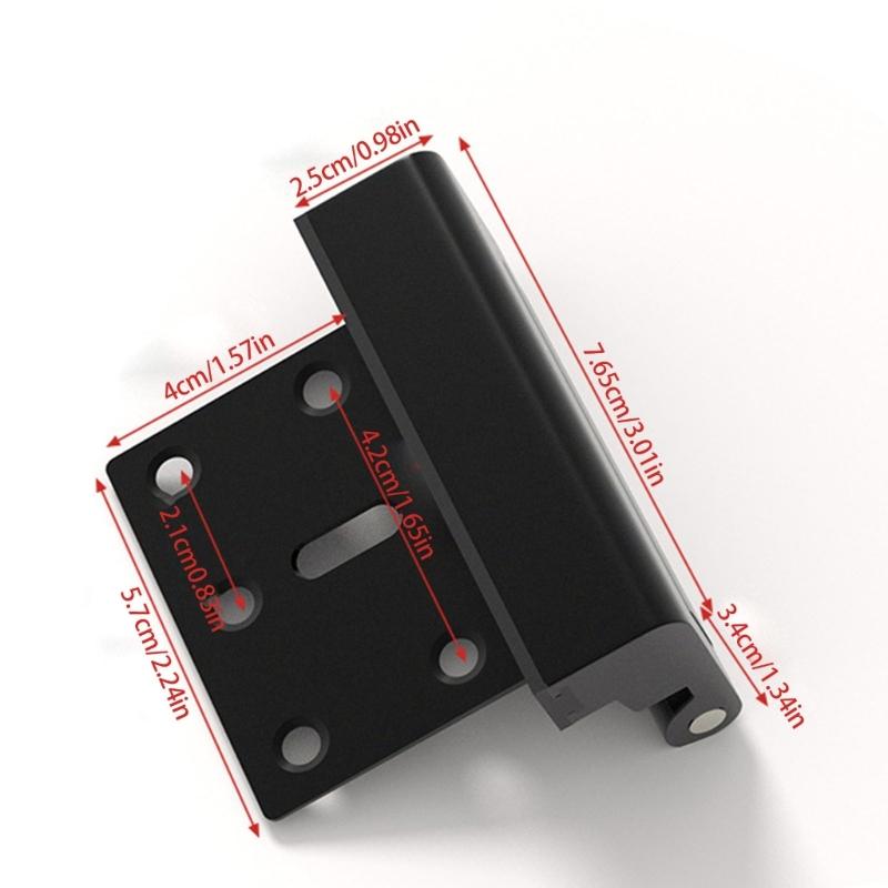 Door Reinforcement Lock Aluminum Alloy Night Lock Home Security Door Lock Security Device for Inward Swinging Door