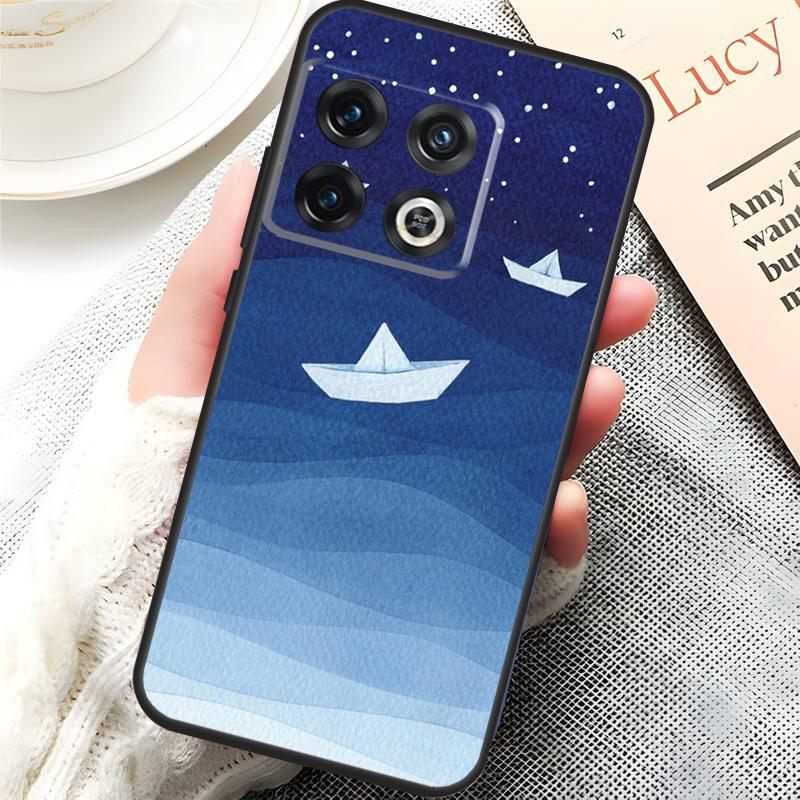 Ocean Waves Sailboat Cover For OnePlus 15 13 13R 13T 12 12R 10T 11 10 Pro OnePlus Nord 5 CE 4 3 Lite N20 N30 Case