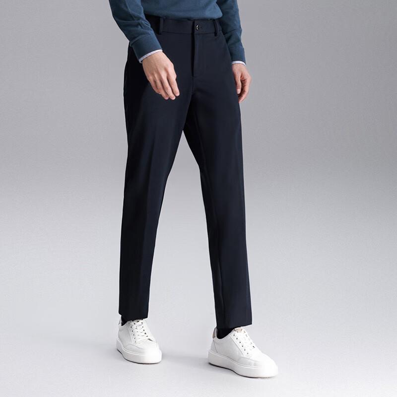 Baoxiniao Herren Leichte Business Casual Strickhose mit geradem Bein