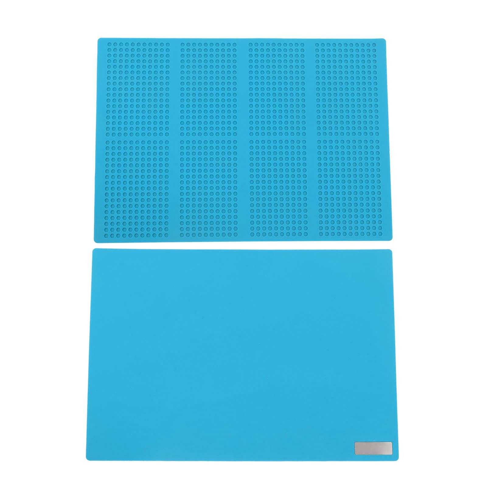 

Silicone Soldering Mat Silicone Resin Soldering Mat Flame for Repair Corrosion Resistant High Temperature Resistant 500 x 350 x mm світло-синій колір