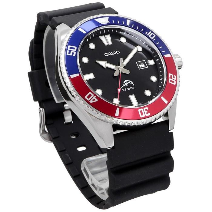 [Casio] CASIO Dive Watch MDV-106B-1A2V Blue & Red Bezel Men's MDV-106B-1A2V
