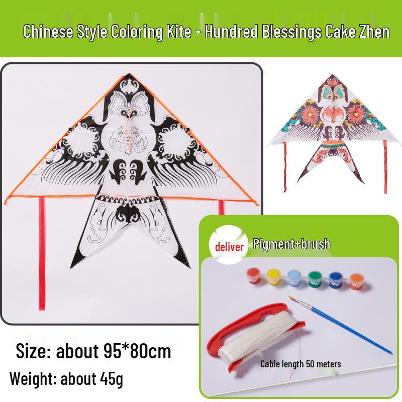 2025 Trendy DIY Kite Painting Kit for Children – Art & Graffiti Toy Gift