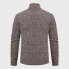 Herren Trendy Strickpullover mit Stehkragen - Herbst/Winter Wärme