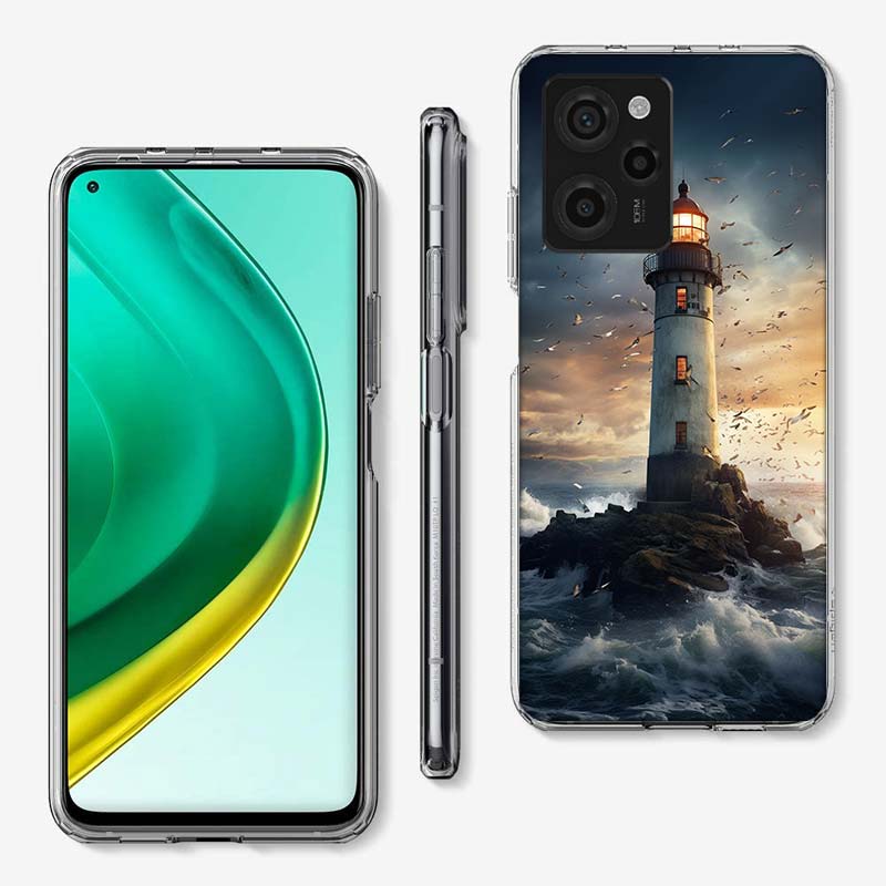 Lighthouse Cover Phone Case For Xiaomi Poco M8 M7 M6 M4 M3 X7 X6 X4 Pro F7 Ultra M5S Mi 14 14T 15 15T 12T 10T Pro 12S 12 11 Lite