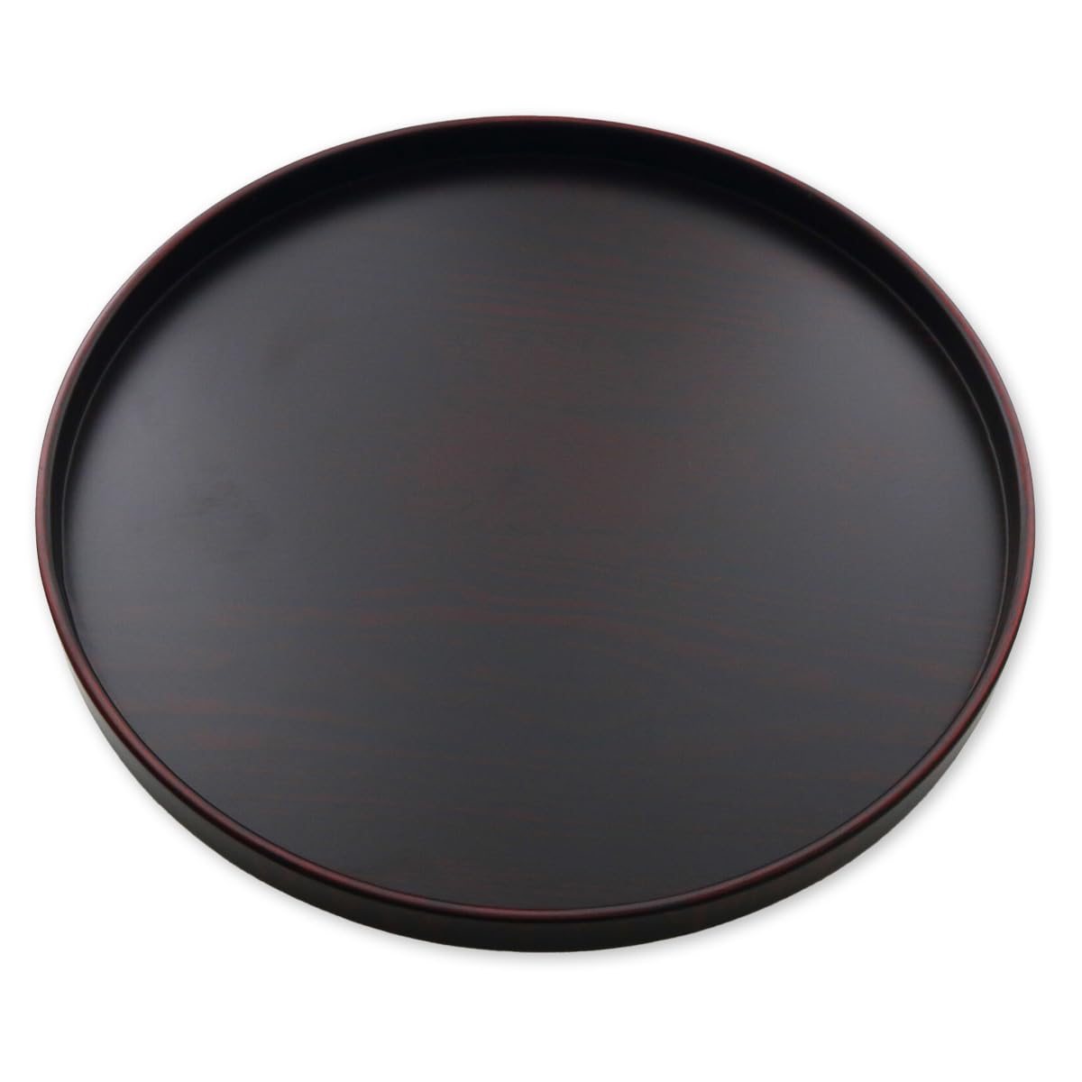 

Wooden round tray Zelkova pattern x 2cm Current model J-kitchens 30
