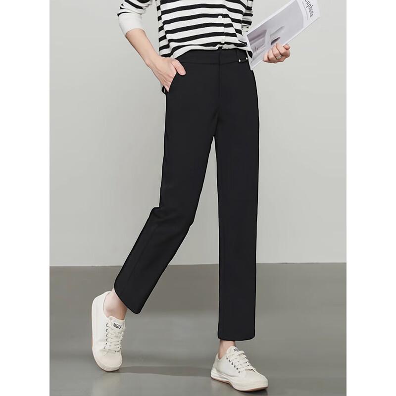 

Женские брюки прямого кроя с высокой талией TatU M