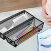 6 Pieces Mesh Silverware Organizer Ventilated Kitchen Utensil Storage Box Desktop Organizer  Office