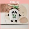 Adorable Panda Plush Keychain Cute Short Plush Doll Bag Charm Gift Item